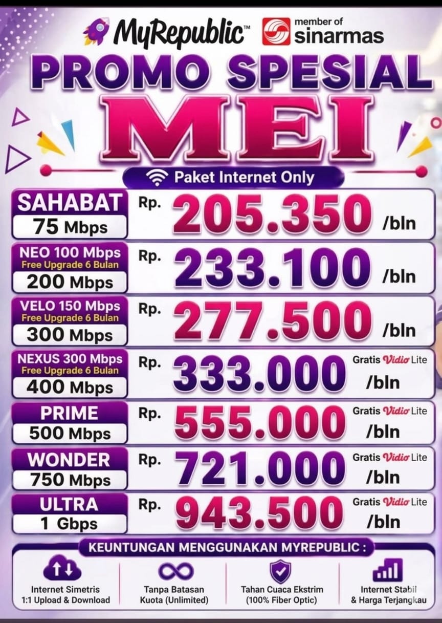 Promo Spesial Mei